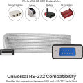 Adattatore seriale 9pin da 6 piedi da USB a RS-232 DB9